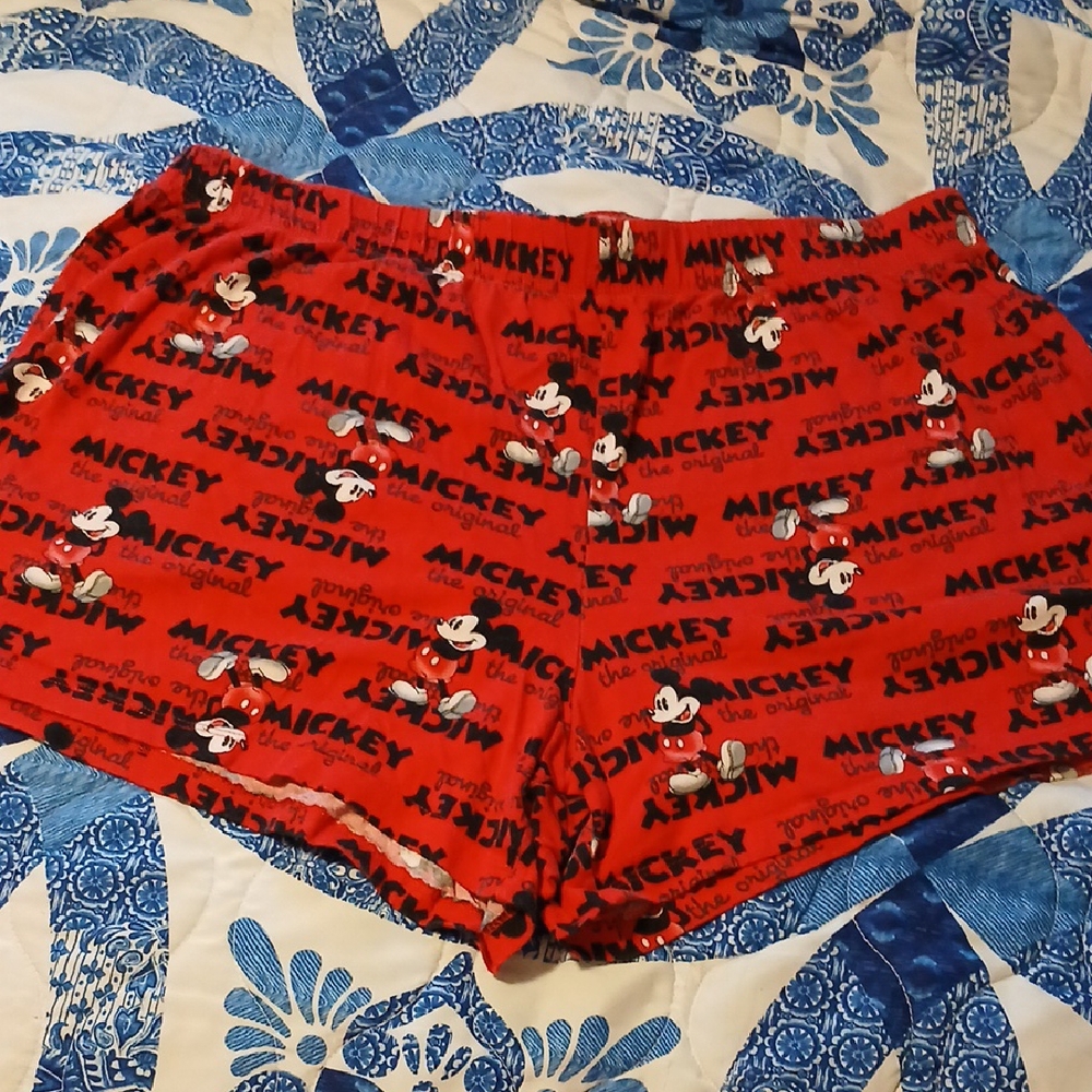 Disney Store Lounge Shorts Unisex 2x